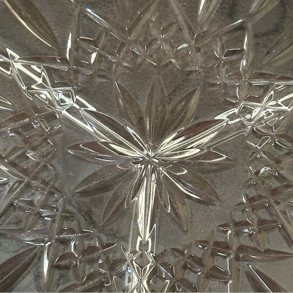 Waterford Lismore 3 Part Serving Dish; 9 1/4 in; Discontinued Piece - Picture 3 of 5